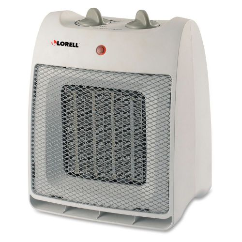 Lorell Adjustable Thermostat Ceramic Heater - Ceramic - White (llr33986)