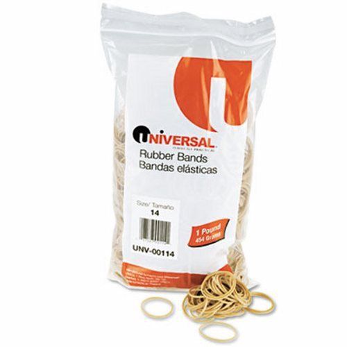 Universal Rubber Bands, Size 14, 2 x 1/16, 2200 Bands/1lb Pack (UNV00114)