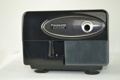 Black Panasonic Electric Pencil Sharpener Model KP-310