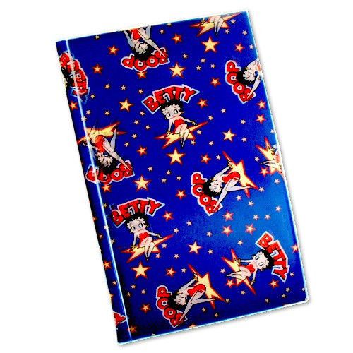 Lenticular Animated Betty Boop Star Blue Business Card File #BB-101-BF96#