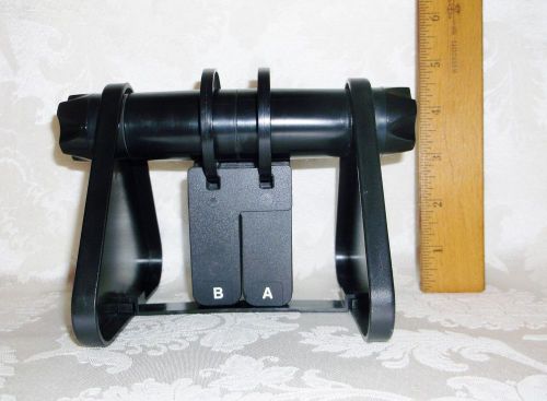 Rolodex Rotary Type Vintage Card File NO Cards Included A-Z Tabs Black Exc Cond