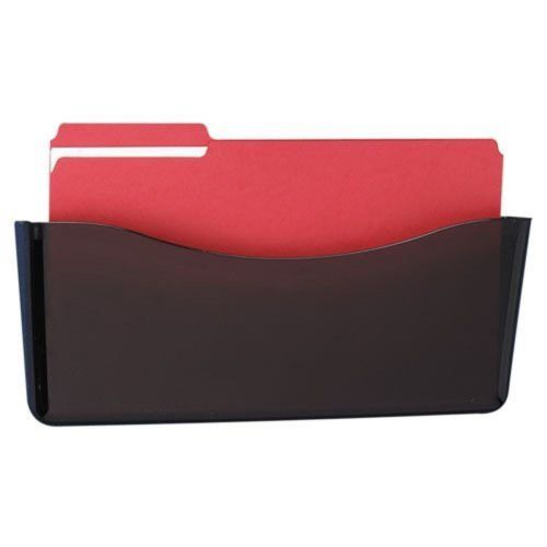 Rubbermaid unbreakable single pocket wall file, legal size, smoke (65978ros) for sale