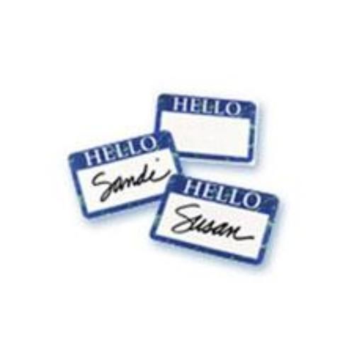 Avery Name Badge Print Or Write &#039;&#039;Hello My Name Is&#039;&#039; Blue