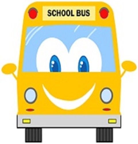 30 Custom Happy School Bus Personalized Address Labels
