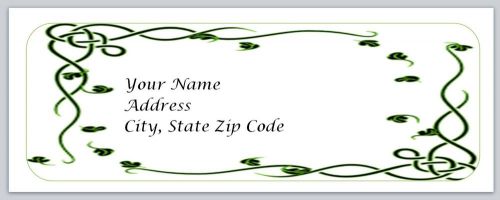 30 Leaves Personalized Return Address Labels Buy 3 get 1 free (bo19)