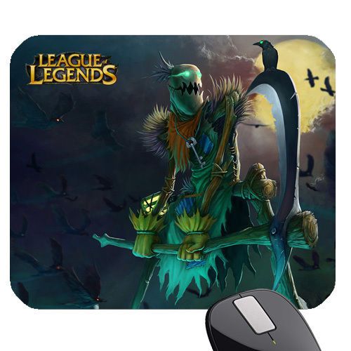 FiddleStick The Harbinger of Doom League of Legends Mousepad Mouse Pads xr27