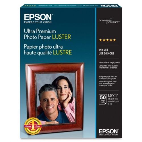 Epson - accessories s041405 50 sheet 8.5x11 ltr premium for sale