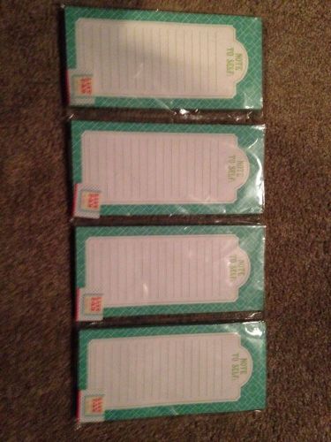 Magnetic Notepads Set Of 4