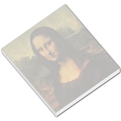 Mona lisa leonardo da vinci 50 sheet mini paper memo pad for sale
