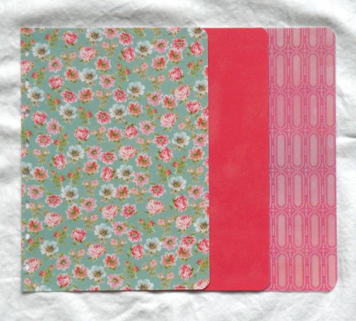New CUSTOM COVERS * Floral Group 1 * for CIRCA Notebook JUNIOR Size ~ SET OF 3