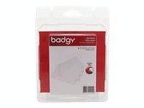 Badgy - pvc card - 30 mil white - 100 card(s) - for badgy 100, 200, 1s cbgc0030w for sale