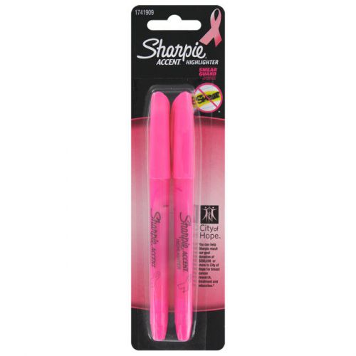 Sharpie Accent Pink Ribbon Pocket Highlighters Pink, Dozen