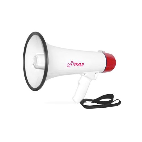 Pylepro professional megaphone / bullhorn w/siren and handheld mic for sale