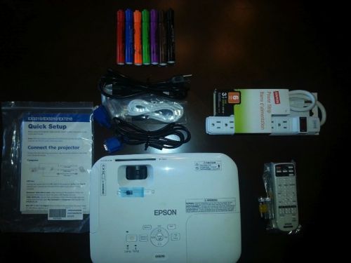 Epson ex 3210 svga (800 x 600) lcd projector - 2800 lumens overhead projector for sale