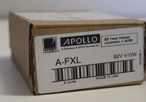 Lot of (6) Apollo FXL Projection Lamps 82V-410W New In Box