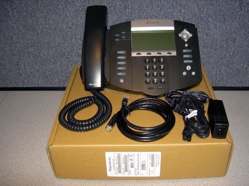 Polycom SoundPoint IP550 Business Desktop Phone W/Power Supply
