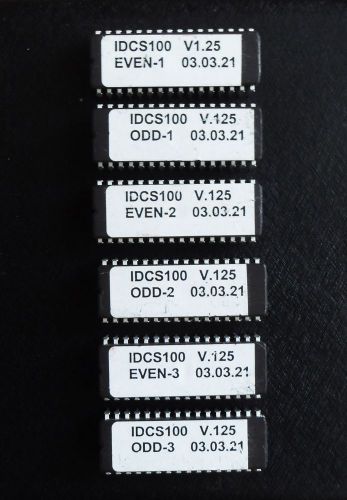 SAMSUNG IDCS 100 R1 SOFTWARE VERSION V1.25 EPROMS FOR MEM3 CARD  SW V1.25
