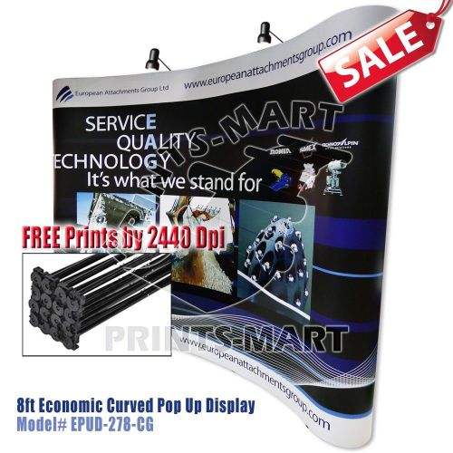 Exhibition pop up display trade show booth full graphic for sale