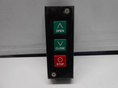 Nos commercial garage door three button station pbs-3    -18l7 for sale