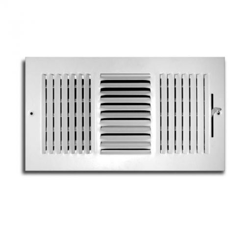 10&#034;x6&#034; 3-way supply sidewall or ceiling register grille truaire interior vents for sale