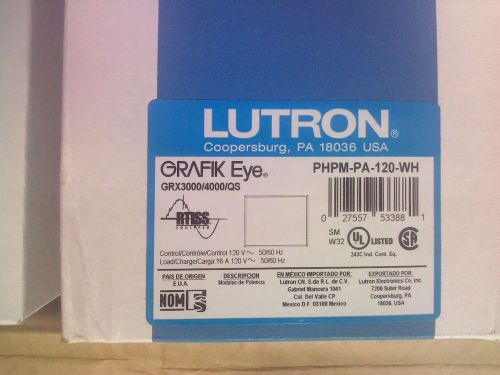 Lutron phpm-pa-120-wh for sale