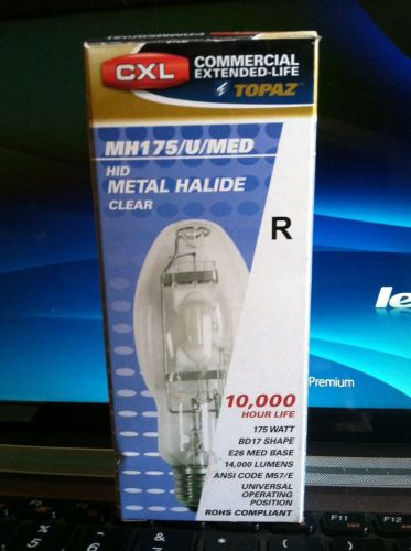 Metal Halide MH175/U/MED Clear Bulb