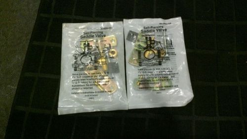 (LOT OF 2) Self Piercing Saddle Valve Lot of 2 No. 9604-CP Watts