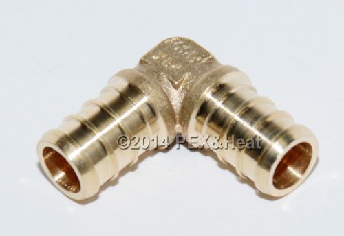 (25) 1/2&#034; pex elbow brass crimping fitting for sale