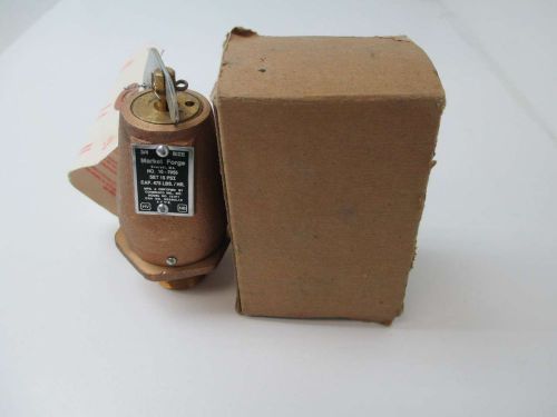 New market forge 10-7955 13-211 safety relief valve 15psi 3/4 in  d383951 for sale