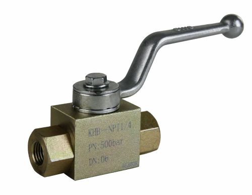 High pressure 7250psi ball valve, 1/4&#034; female x female for sale