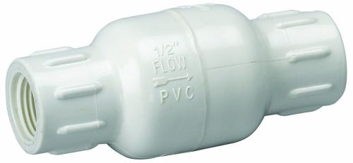 Homewerks vck-p40-b3b in-line check valve, female thread x female thread, pvc for sale