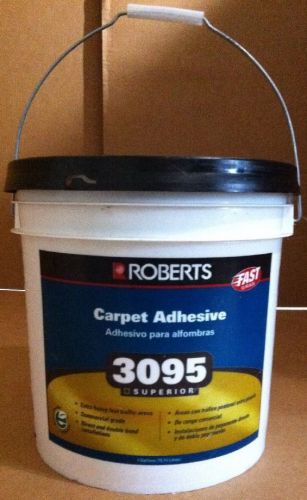 Roberts carpet adhesive 3095 superior  4 gallon bucket   sku#3095 for sale