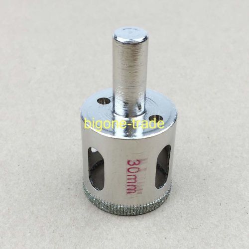 30mm diamond coated tool drill bit hole saw glass tile ceramic marble for sale