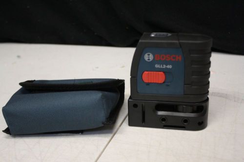 Bosch GLL2-40 Self Leveling Cross Line Laser Level