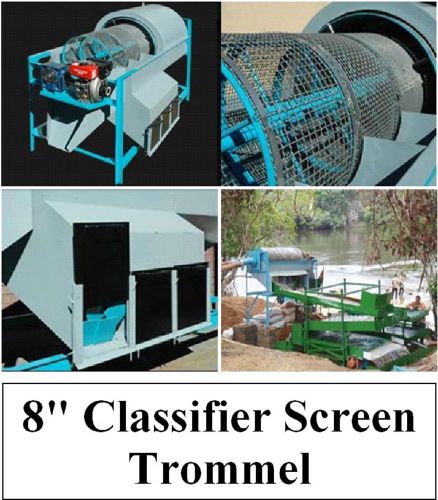 Gms8cst classifier screen trommel 1-5 yph for sale
