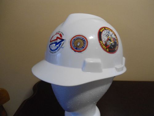 Msa v gard suspension hard hat type i class e size medium union decals for sale