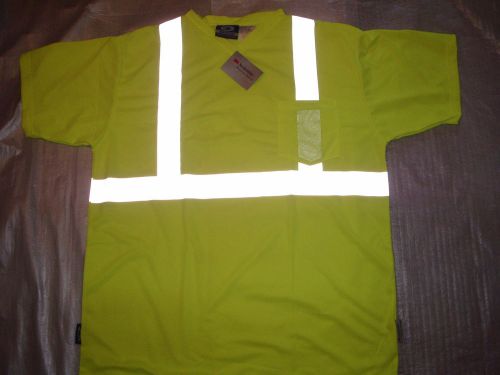 ORION - REFLECTIVE SCOTCHLITE 3M SAFETY ROAD CREW T SHIRT NEW TAGS XLARGE CLS 2