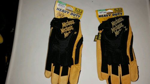 3 pair.   Heavy duty Mechanix leather gloves. XL. Free Shipping