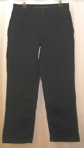 Duluth trading co. new men&#039;s flex fire hose carpenter pants w36 x l32 black for sale