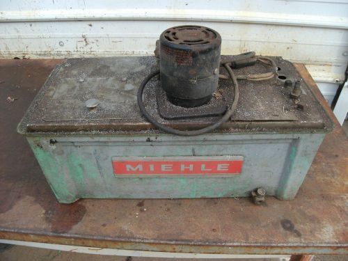 Press Parts Miehle/Roand/Harris Offset Water Recirculation Pump and Reservoir