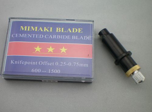 1pcs hq blade holder + 5pcs 60° blades for mimaki vinyl cutter cutting plotter for sale