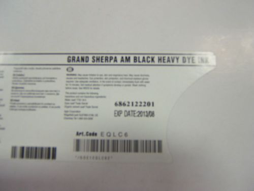 Agfa Grand Sherpa Water Based Heavy Black Ink.  Boxed and factory sealed