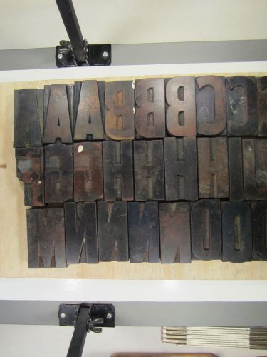 ANTIQUE WOOD TYPE 24 LINE BOLD