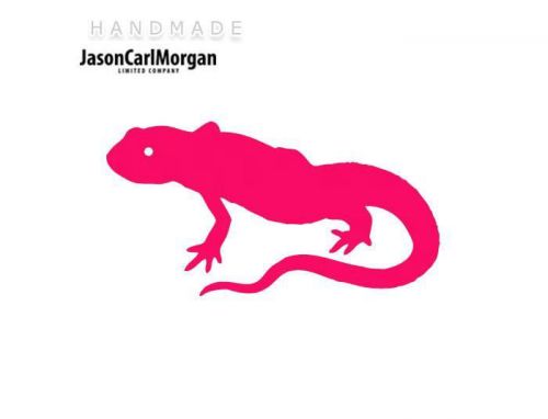 JCM® Iron On Applique Decal, Lizard Neon Pink