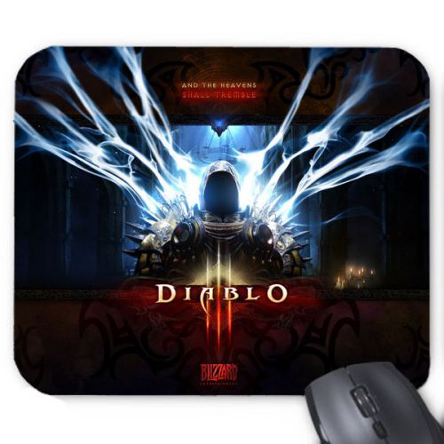 Diablo 3 Game Logo Mouse Pad Mat Mousepad Hot Gift