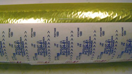 New ITW Gold PG024-81 1000&#039; x 25&#034;  Hot Stamp Foil