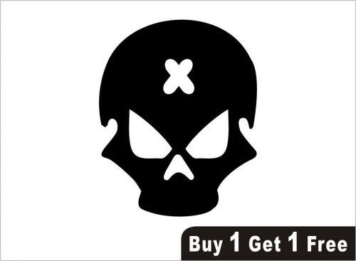 2X &#034;Mask&#034; Car Vinyl Decal Art Sticker Graphics Fine Art Cafe CAF - 465 F