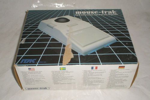 Mouse-Trak Itac Systems M5-Sun Trackball Model No: ABR10050 w Box &amp; Manuals