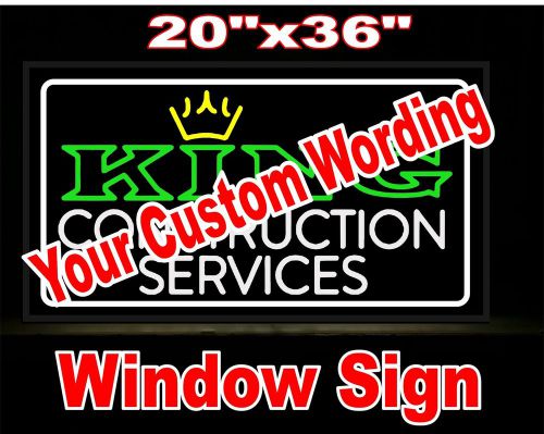 20&#034; x 36&#034; LED Light box Sign - With Your Custom Wording - FULL Color Graphics