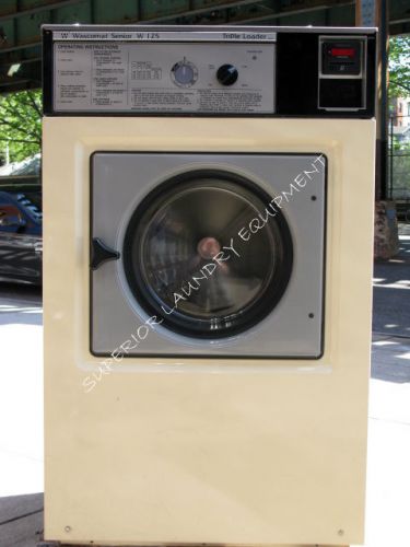 Wascomat w125 gen 5 washer 220v/ 3 ph almond/esd card for sale